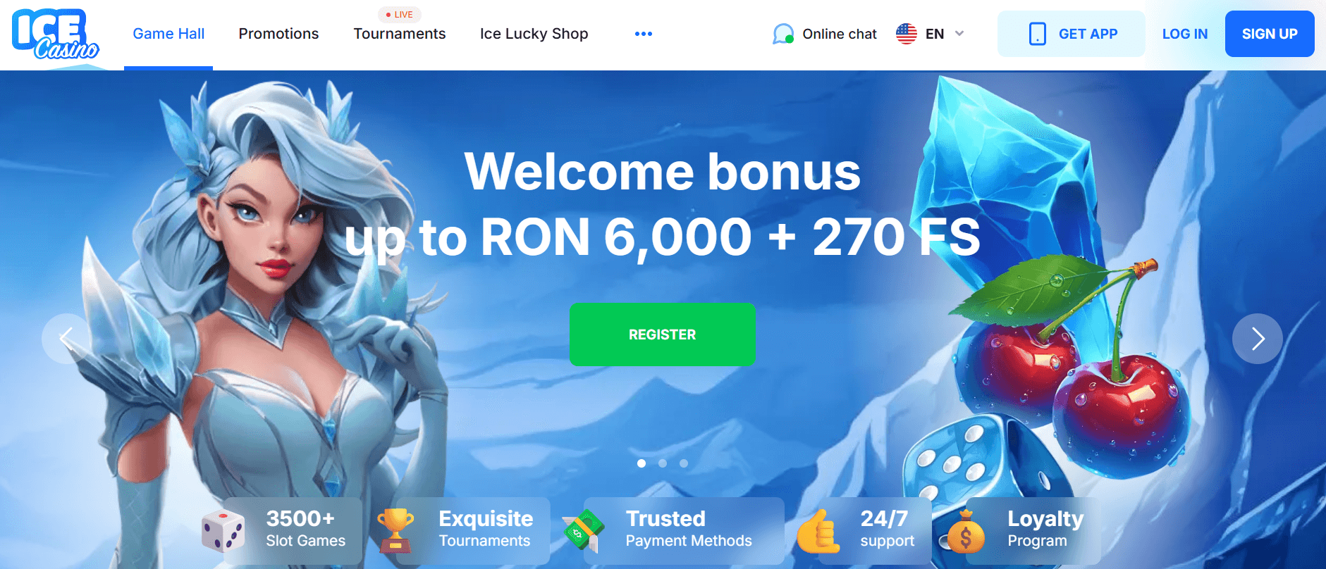 ICE CASINO ONLINE GERMANIA BONUS DE BUN VENIT