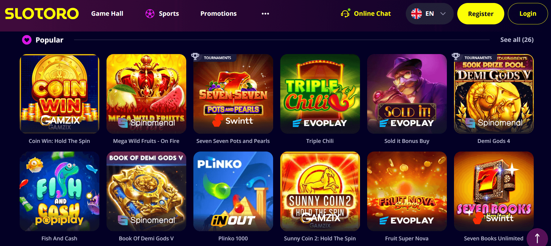 slotoro casino online germania