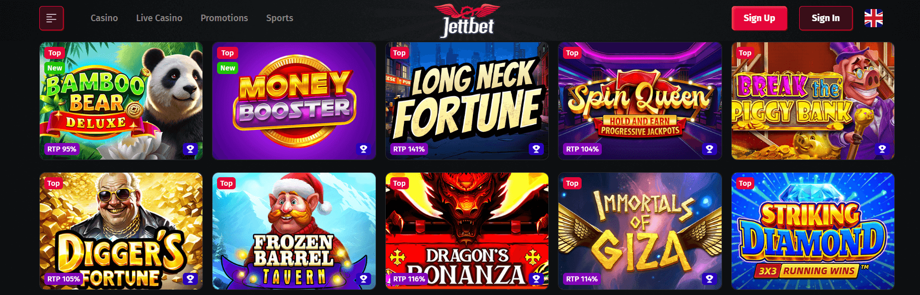 JETTBET CASINO ONLINE GERMANIA 