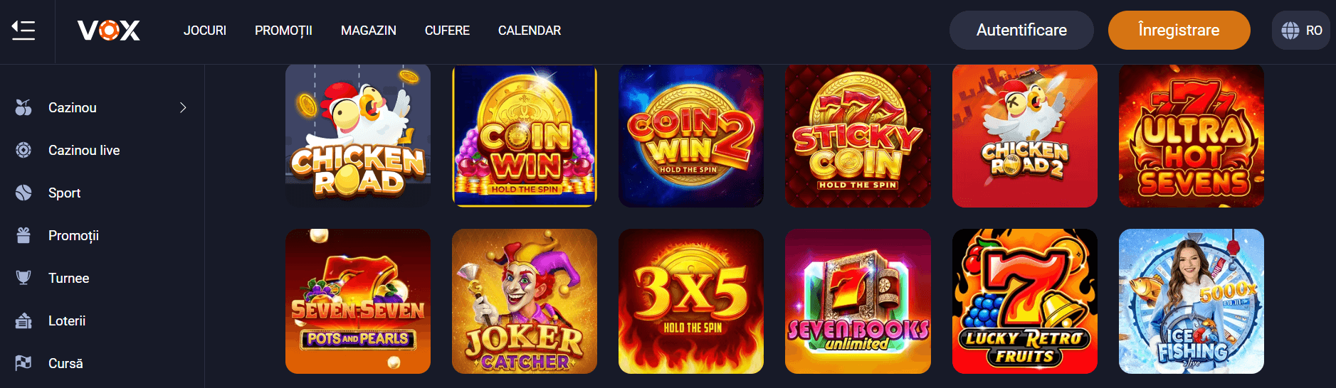 vox casino online germania