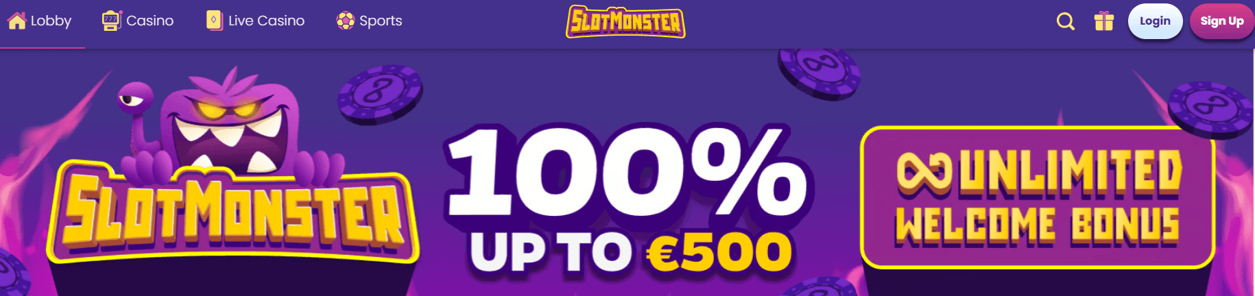 bonus de bun venit slotmonster casino online germania