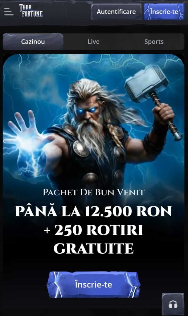 thor fortune casino online germania bonus de bun venit