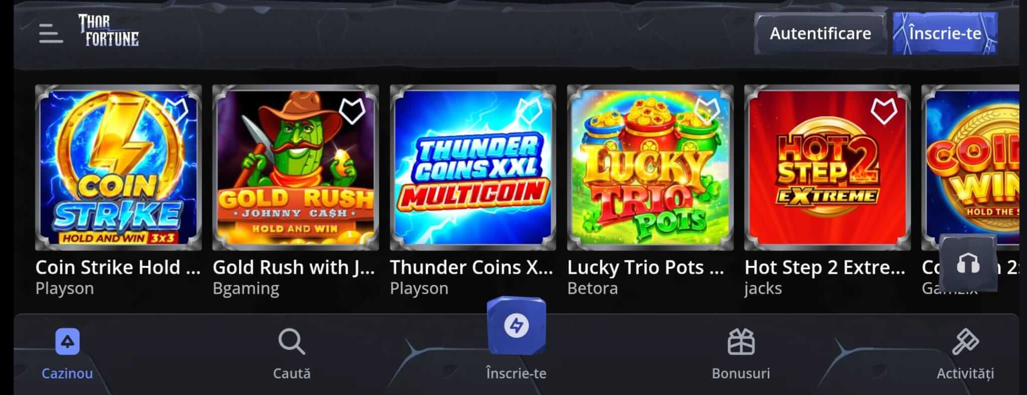 thor fortune casino online germania